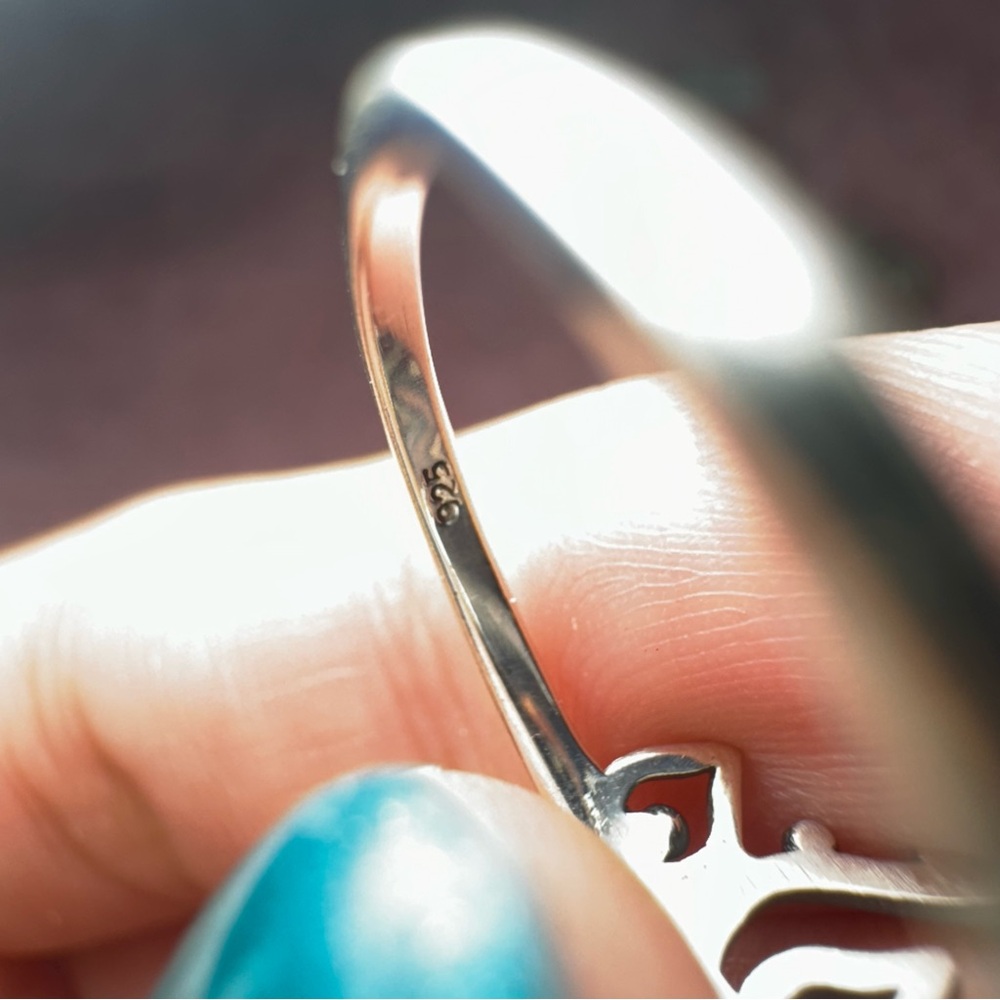 925 STERLING SILVER RING - Picture 2 of 2